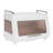 Plastic Dish Drying Rack And Drain Board With Lid Cover-101946358