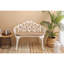 Banc de patio Tulip avec coussin pour une assise confortable