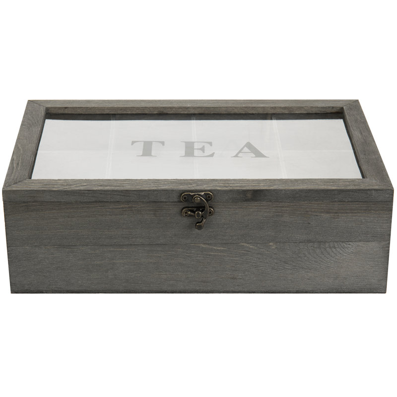 Wood Tea Box