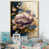 Toile avec cadre flottant or sélectionné