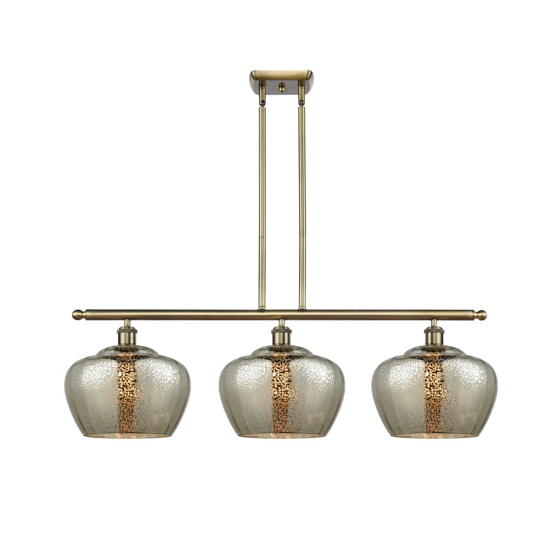3 - Light Kitchen Island Pendant, LED