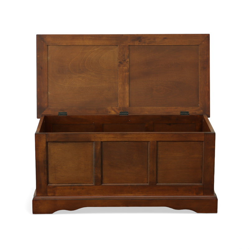 Commode à couvertures Rosson, Brun châtaigne