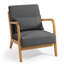 Canapé confortable de style Mid-Century moderne avec fabrication en bois robuste-976557013