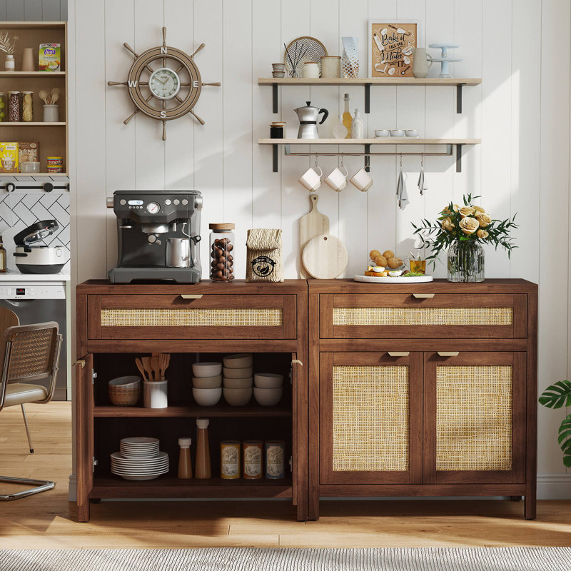 Armoire de rangement buffet 2 pièces Buffet