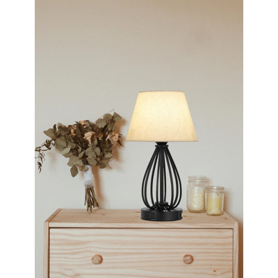 Elef Adjustable Metal USB Desk Lamp