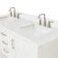 Ensemble de meuble-lavabo double 61 po Abby-87226828