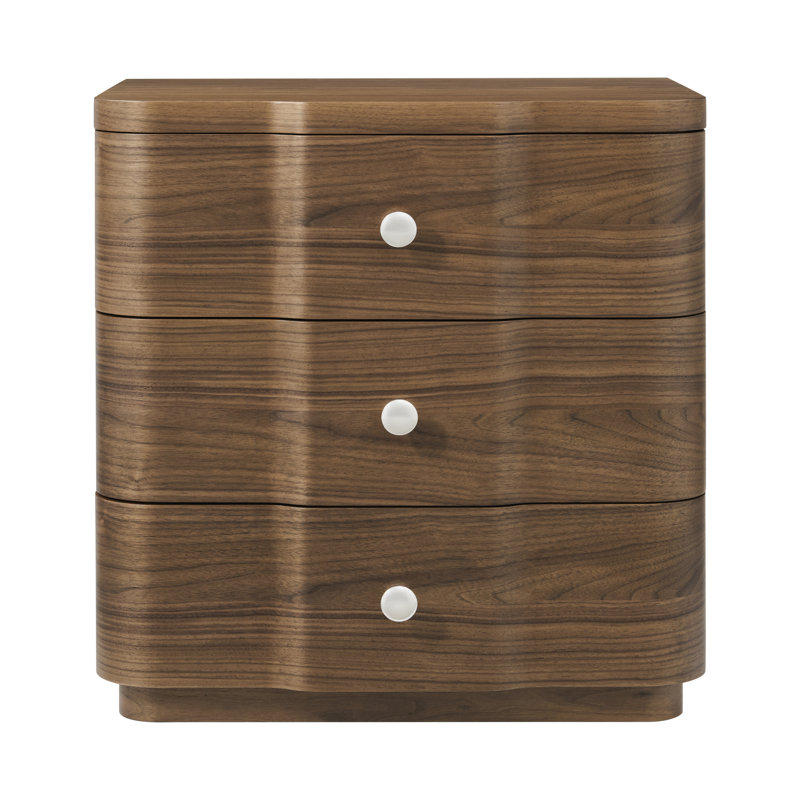 Petite table de chevet Coronet, 26" H x 26" W x 20" D