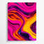 Abstrait art fluide sur toile rose 27-188694413