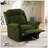 360° Swivel Recliner Manual Rocking Recliner Home Theater Chair With Adjustable Backrest-783532676