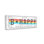 B «Happy Rainbow», plaque d’impression «Good Vibes Sentiment» surdimensionnée, art numérique sur estampe numérique par Daphne Polselli