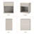 Modern Fluted Nightstand Set Of 2 – Mid-Century Bedside Tables With Drawer & Open Storage – Large Wide End Table For Bedroom & Living Room-614263985-614264013