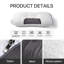 Height Adjustable Wave-shaped Pillow Insert without Pillowcase