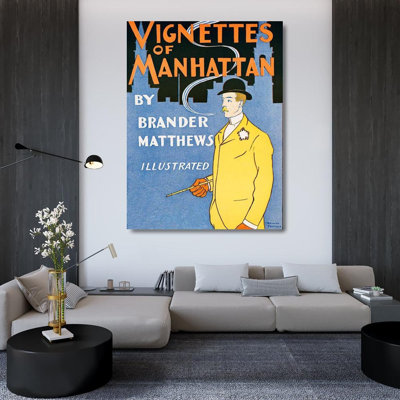Art sur toile tendu avec Alcott Hill® Penfield, Edward Gallery: Vignettes of Manhattan 64204