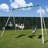 Sportspower Everest 9.5' Metal Swing Set with 3 Belt Swings