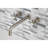Kingston Brass Hamilton Two-Handle 3-Hole Wall Mount Roman Tub Faucet-50761228