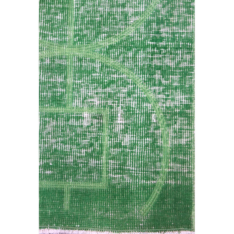 Embroidered Overdye One-of-a-Kind 6'11" X 8'11" Area Rug