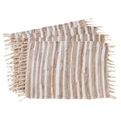 Evesham Cotton Striped Rectangle Placemat