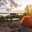 Barbecue au charbon avec fumoir Rebuyhome