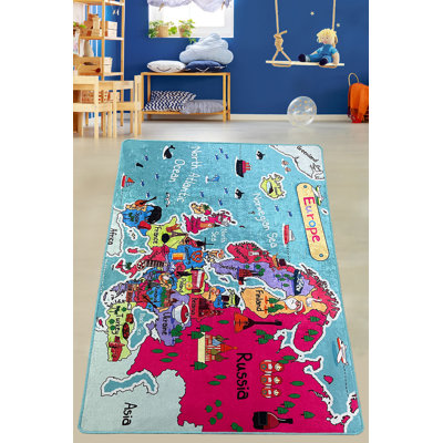 Premium Hall Carpet, 2.6 x 6.6 Feet, 100% Polyester, 0.4 in Pile Height | Antibacterial, Non-Slip Underside, Machine Washable | Stylish & Durable for Entryways, Living Rooms & High-Traffic Areas