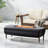 Rectangular 50,000Btu Fire Pit - Dark Gray Iron Outdoor Enjoyment Producer Pit, 50000 For Ambiance