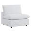 Canapé modulaire d'extérieur en L 5 pièces Commix Sunbrella par Modway-64320850