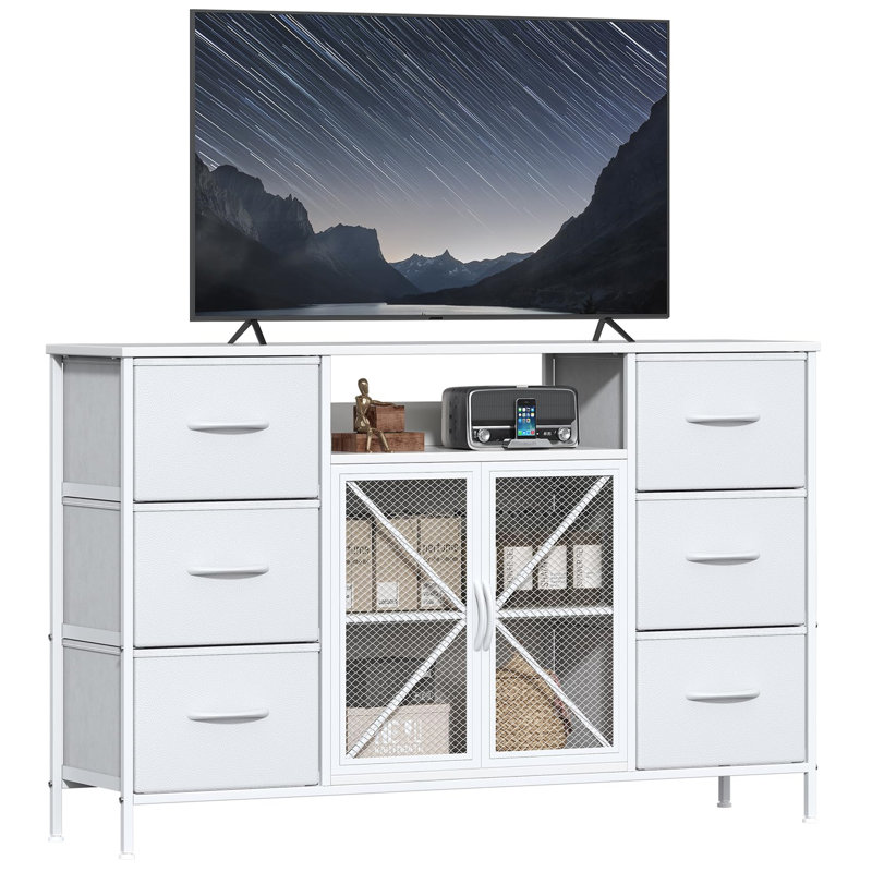 6 - Drawer Chest of Drawers, White