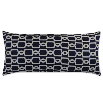 Ocean Gate Lumbar Indoor/Outdoor Pillow Cover & Insert