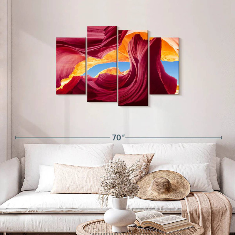 Alvord Abstract Canyon, 27" H x 43" W