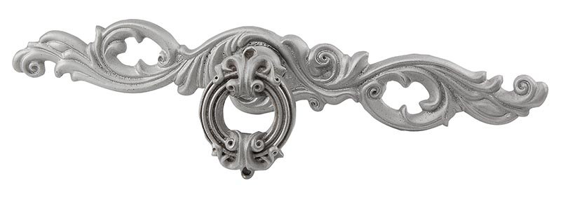 Poignée fantaisie Sforza 1,625 po, Nickel satiné