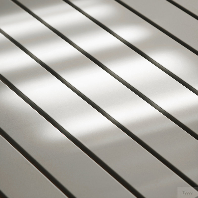 Table d'extérieur longue Frosty American Style, Blanc