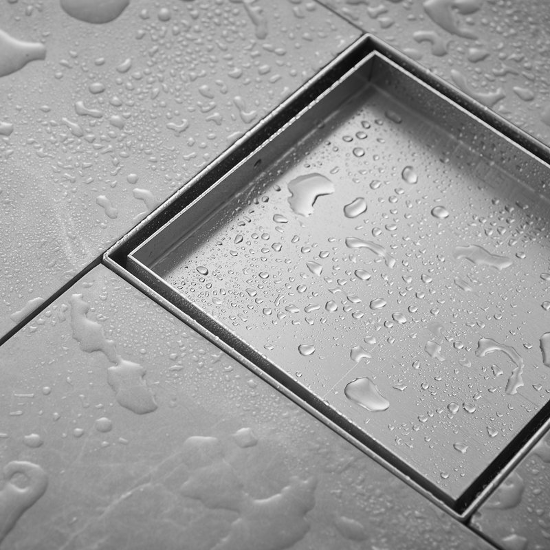 1 6'' W Tile-In, Brushed Nickel