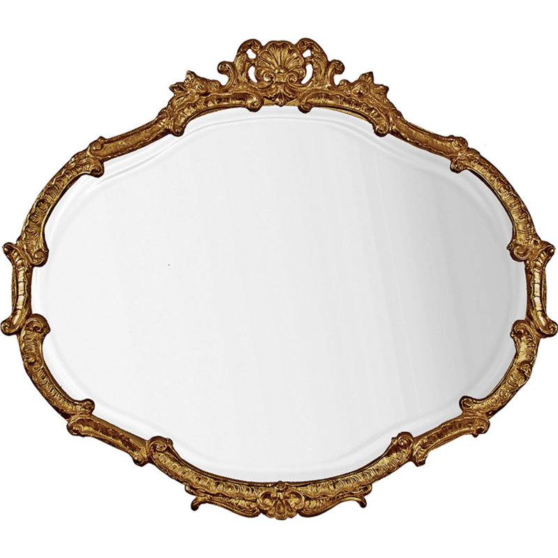 Le Miroir d’appoint biseauté traditionnel Delanois regence, 42 po x 52 po