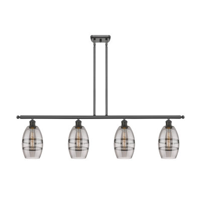 Luminaire suspendu rond / ovale pour îlot de cuisine à 4 lumières Dundrod