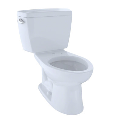 Eco Drake® 1.28 GPF (Water Efficient) Elongated Two-Pieces Toilet (Seat Included)