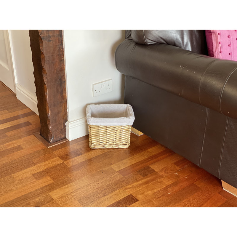 Zeiger Wicker Storage Bin, Natural