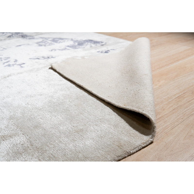Hand Knotted Floral Area Rug