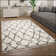 Encinal Geometric Shag Area Rug