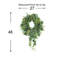 27" Wreath with Hanging Ivy, Hydrangeas and Eucalyptus