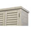 Banc de rempotage d'extérieur avec armoire de rangement, 31 x 17 x 36 po - Finition grise et table de rangement en bois de bois de pruche, pour le travail de jardin-838230454