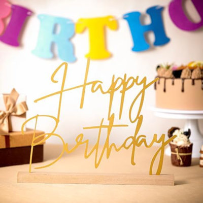13,78 po Happy Birthday Table