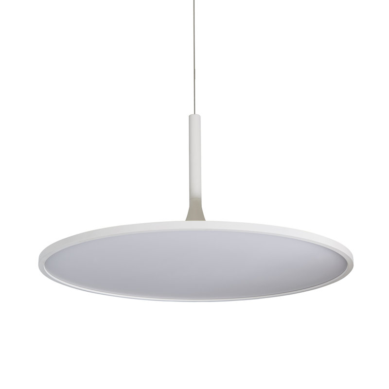 Lustre à DEL Salm, Blanc, H 15 po x l 24 po x P 24 po