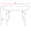 Table ronde pliante Regency Trestle-129907482