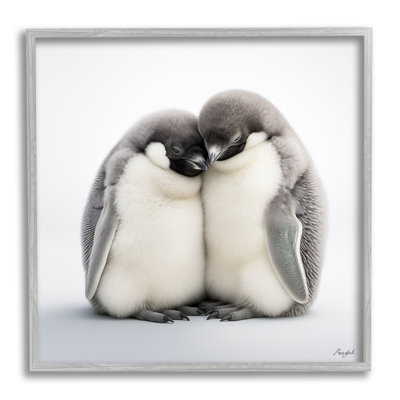 «Cuddling Penguin Duo» par Roozbeh Print