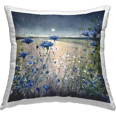Polyester Throw Square Pillow Cover & Insert