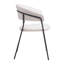 Chaise de salle à manger à dossier bas Amaris-1864207580