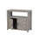 Patio Bar Table With Storage, Buffet Cabinet Sideboard