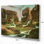 « sci fi immeubles », reproduction sur toile tendue-29504015