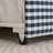No Box Spring Needed Cozy Gingham Daybed with Twin Size Trundle and USB Port and Adorable Wave Shaped-144288165-144288161