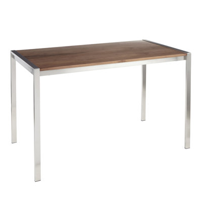 Brieon Rectangular Metal Dining Table