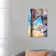 Elephant Mother And Calf by George Dyachenko - Wrapped Canvas Painting